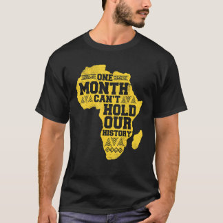 Afrikanische Karte Kente Coole Schwarze Geschichte T-Shirt