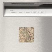 Afrikanische Karte Magnet (In Situ (Geschirrspüler))