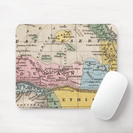 Afrikanische Karte Mousepad (Mit Mouse)
