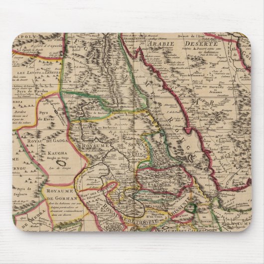 Afrikanische Karte Mousepad (Vorne)