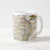 Afrikanische Karte| Nova Afrika Jumbo-Tasse (Vorderseite Rechts)