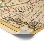 Afrikanische Karte Poster (Ecke)