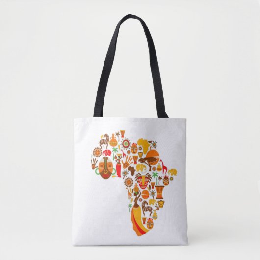 Afrikanische Karte Tasche (Vorderseite)
