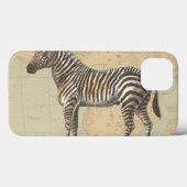 Afrikanische Karte und Zebra Case-Mate iPhone Hülle (Rückseite (Horizontal))