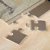 Afrikanische Karte und Zebra Puzzle (Seite)