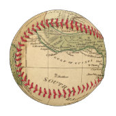 Afrikanische Karte von Worcester Baseball (Vorderseite Links)