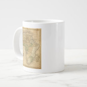Afrikanische Karte von Worcester Jumbo-Tasse