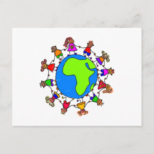Afrikanische Kinder Postkarte