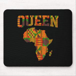 Afrikanische Königin Kunst für Frauen Mädchen Kent Mousepad
