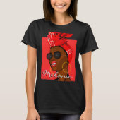 Afrikanische Königin Melanin T-Shirt (Vorderseite)