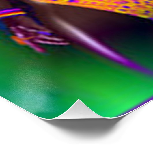 Afrikanische Königin Poster (Ecke)