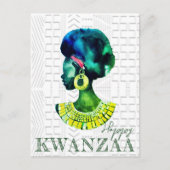 Afrikanische Königin Postkarte (Vorderseite)