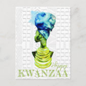 Afrikanische Königin Postkarte (Vorderseite)