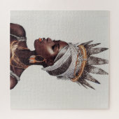 Afrikanische Königin Puzzle (Horizontal)