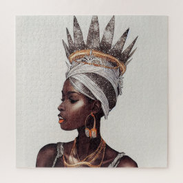 Afrikanische Königin Puzzle