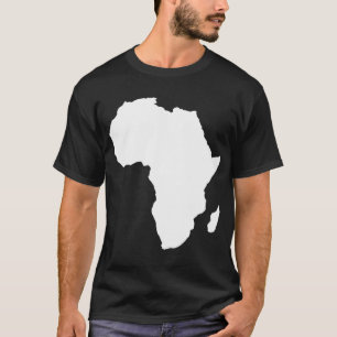 Afrikanische Kontinentaleuropa-Liebe T-Shirt