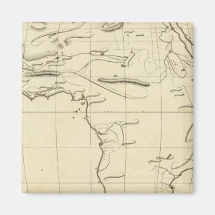 Afrikanische Kontur Magnet