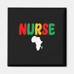 Afrikanische Krankenschwestern und Krankenschweste Magnet