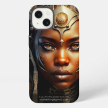 Afrikanische Kriegerprinzessin Afrofuturismus Rend