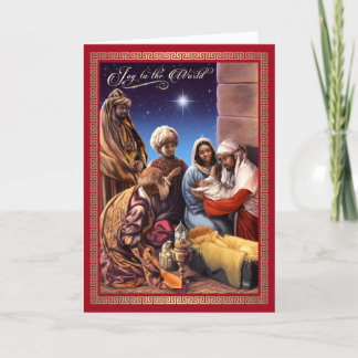 Afrikanische Krippe Weihnachten