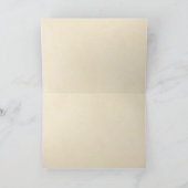 Afrikanische Krippenkarten Feiertagskarte (Innenseite)