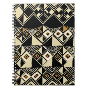 Afrikanische Kuba-Inspirierte Designs Notizblock