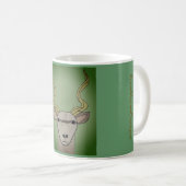 Afrikanische Kudu-Antilope Kaffeetasse (VorderseiteRechts)