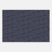 Afrikanische Kultur Schwarz und Weiß Geschenkpapier Set (Vorderseite 3)