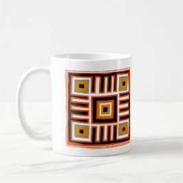 afrikanische Kunst der Abstinenz Kaffeetasse