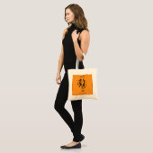 Afrikanische Kunst, "Happy Dance" Tragetasche (Vorderseite (Model))