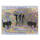 Afrikanische Kunst Kalender (Titelbild)