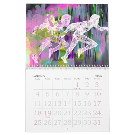Afrikanische Kunst Kalender (Jan 2026)