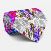 Afrikanische Kunst Krawatte (Gerollt)