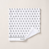 Afrikanische Kunst, Niedliche Inspirationsquelle Badhandtuch Set (Waschlappen)