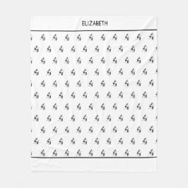 Afrikanische Kunst, Niedliche Inspirationsquelle Fleecedecke