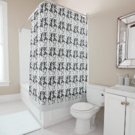 Afrikanische Kunst, Phantastische Celebration Danc Duschvorhang