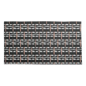 Afrikanische Kunst, Phantastisches afrikanisches M Kissenbezug (Rückseite-Links)