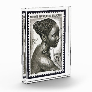 Afrikanische Kunst Reisen Französisch Francaise " Fotoblock