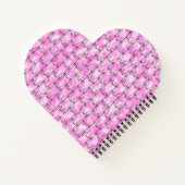 Afrikanische Kunst, Silhouette tropische Kokospalm Notizblock (Rückseite)