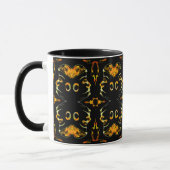 Afrikanische Kunst-Tasse Tasse (Links)