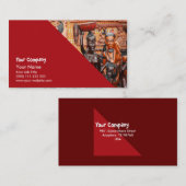 Afrikanische Kunst Visitenkarte (Vorne/Hinten)