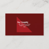 Afrikanische Kunst Visitenkarte (Rückseite)