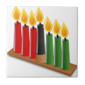 afrikanische Kwanzaa Fliese (Vorderseite)