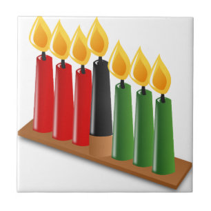 afrikanische Kwanzaa Fliese