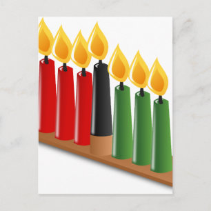 afrikanische Kwanzaa Postkarte