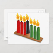 afrikanische Kwanzaa Postkarte (Vorne/Hinten)