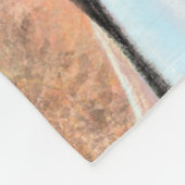 afrikanische Ladys Fleece Blanket - Kunstmalerei (Ecke)