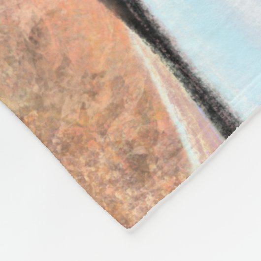 afrikanische Ladys Fleece Blanket - Kunstmalerei (Ecke)