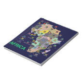 AFRIKANISCHE LÄNDER NOTIZBLOCK (Rotiert)