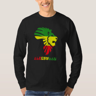 Afrikanische Landkarte für Afrikaner - Löwe von Al T-Shirt